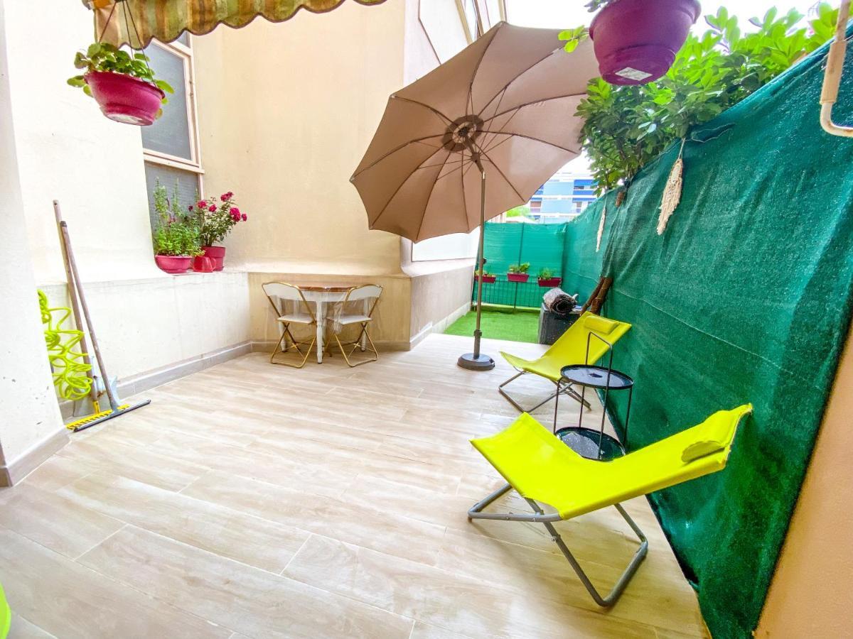 50M Plage / 200M Hippodrome 2 Pieces Jardin Garage Cagnes-sur-Mer Exterior foto